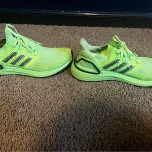 Adidas Lime Green Athletic Shoes